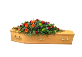 Contemporary  Coffin Spray