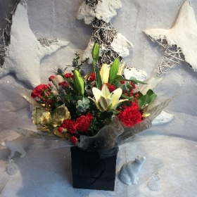 Festive Cracker Hand Tied