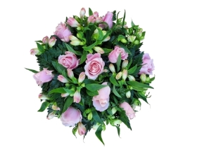 Rose and alstroemeria Posy pad